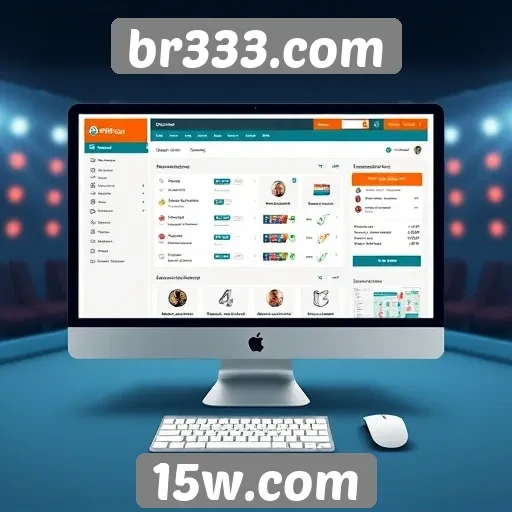 Análise da interface do usuário no br333.com